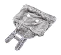 PACKOVE Warm and Cozy Coral Fleece Cat Carrier Apron for Small Pets, Lightweight and Wear Resistant Pouch for Holding Cats at Home or Travel