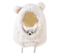 PACKOVE Warm Plush Bear Cap with Animal Ears and Ladies Winter Outdoor Use