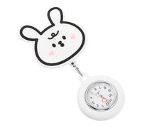 PACKOVE Watches Women Nurse Hanging Watch Medical Staff Chest Pocket Cartoon Chest