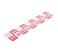 PACKOVE Water Level Gauge Sticker Water Depth Measurement Tool Self-Adhesive Reflective Aluminum Alloy 19.69 in Etched Scale for Pond and Lake Monitoring