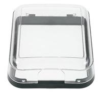 PACKOVE Water-Resist Socket Case Protective Cover for Socket in Bathroom and Home, Easy to Use Ps Material Bathroom Outlet Cover that Does Not Leave Marks