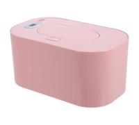PACKOVE Wet Tissue Heater Portable Abs Pink One-Button Temperature Adjustment for Household Use Safe and Odorless Efficient Heating