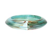 PACKOVE Wide round Acrylic Bangle Bracelet for Women, Lightweight and Easy Styling Chunky Cuff, Modern Minimalist Design for Beach and Festival Presents
