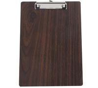 PACKOVE Wood Clipboard A3 Portable Sketching Drawing Board with Walnut Grain 22.5x31.5cm Wooden Clip Board for Students Artists Office and Classroom Use