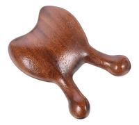 PACKOVE Wood Nose Scraper Face Guasha Tool Relax Tension Does Not Scratch Skin Personal Use Home Professional Therapist 2.24x1.57x0.71in