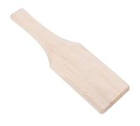 PACKOVE Wooden Ceramic Pottery Paddle Large Clay Modeling Tool Solid Wood Mud Paddle for Sculpting and Shaping Pottery Crafts