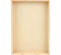 PACKOVE Wooden Insect Specimen Display Case 32x23x4.5cm Vintage Butterfly Storage Box Shadow Showcase for Wall Hanging Science Education