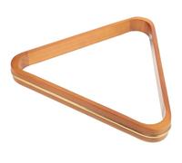 PACKOVE Wooden Triangle Billiard Ball Rack for Pool Table Club Use