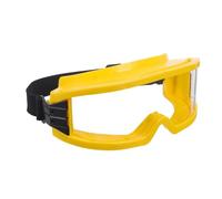 PACKOVE Yellow Fire Resistant Safety Goggles with PC Lens for Laboratory Environments and Chemistry Lab Work, Industrial Eye Protection