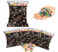 PackPioneer Eid Mubarak Sweet Bags - Assorted Fizzy Sweets (5 x 40g) | Perfect Eid & Ramadan Gifts, Halal-Friendly Treats for Kids & Adults, Ideal for Sharing, Party Bags, Pick & Mix, and Festive Joy