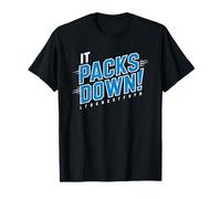 Packrafter Boat Deflates Fits Backpack Mind Blown Humor T-Shirt