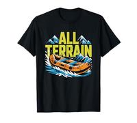 Packrafter Terrain Explorer Water Land Identity Badge T-Shirt