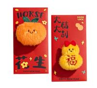Packs, Lunar Festival Envelopes, Red Envelopes for Prosperity | Luucky Wealth Collection Traditional Blessing ' Year Spring with Remembrance of the CE