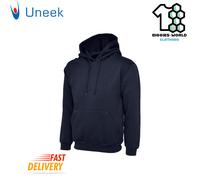 Packs of 1/2/4 Uneek Classic Hoodies, Unisex Sweatshirts Jumpers Hoodies (UC502)