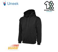 Packs of 1/2/4 Uneek Classic Hoodies, Unisex Sweatshirts Jumpers Hoodies (UC502)