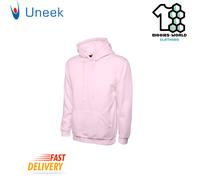 Packs of 1/2/4 Uneek Classic Hoodies, Unisex Sweatshirts Jumpers Hoodies (UC502)