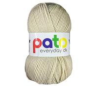 Packs of 5 Pato Dk Double Knitting Yarn 5x100g (5x100g Beige 982)