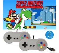 Packs Usb 2 Controller For Snes Super Nintendo Games Retro Us Gamepad Classic