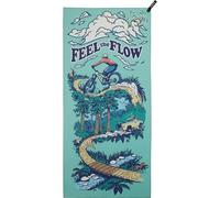 PackTowl Personal Ultralight Microfiber Camping and Travel Towel, Flow Print, Body