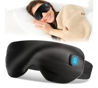 Packve Silk Cordless Heated Eye Mask for Dry Eyes with Washable Cover, Warm Eye Compress to Unclog Glands Heating Pad for Women Men Relieve Blepharitis Chalazion MGD Syndrome Stye Eye Treatment, Black