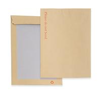 Packwith Manilla Pack of 20 C5 / A5 Envelopes Do Not Bend (229 x 162 mm) Hard Backed envelopes Perfect for Storing, mailing and Posting documents Brown Please do not Bend envelopes
