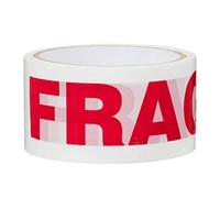 Packwith Pack of 12 Fragile Tape for Packing Boxes Fragile Packing Tape (48 MM x 66 M) Shipping Tape Fragil Tape for Packing Fragile Glass Tape