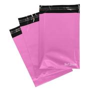 PACKY® 50 Pink Mailing Bags 9'' x 12'' Self-Sealed Postage Bags 225mm x 300mm - Eco-Friendly Colour Mailing Bags Strong Waterproof Small Poly Mailers Courier Shipping Parcel Delivery Bags