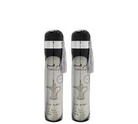 Pacl of 2 - Dirham Air Freshener Spray, 300 ml, Black and Silver