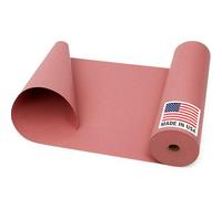 Paclord 18” x 1992” (166’) Red Rosin Paper Roll - Made in USA Thick Heavy-Duty 7 mil Masking Paper for Surface Protection from Paint, Dust, Foot Traffic - Paint Floor Covering