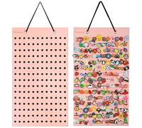 PACMAXI Schuh-Charms-Organizer, hängender Schuh-Charm-Halter mit 150 Löchern, Krokodil-Charms-Anhänger, zur Wandmontage für Schuhanhänger (Krokodil-Anhänger nicht im Lieferumfang enthalten)