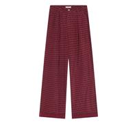 Paco Chateau Corduroy Pants Burgundy XS