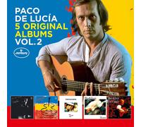 Paco De Lucia 5 Original Albums - Volume 2 (CD) Box Set (US IMPORT)