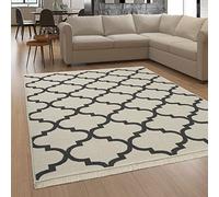Paco Home Area Rugs Livingroom Large Rug Bedroom Machine Washable Scandi Pattern Aztec Pattern, Size:120x160 cm, Colour:Anthracite 3