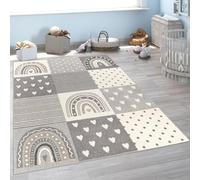 Paco Home Children's Rug Child's Room Girls Boys Various Motifs And Sizes, Size:240x340 cm, Colour:Grey 4