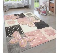 Paco Home Children's Rug, Modern Children's Room Pastel Rug, Cute 3D Animal Motifs, Size:200x290 cm
