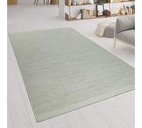 Paco Home Hand-Woven Rug Flat Weave Scandinavian Look Mottled Woven Pattern In White, Size:80x150 cm