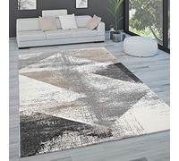 Paco Home Large Rug Short Pile Pastel Vintage Abstract Var. Styles, Size:240x340 cm, Colour:Grey