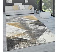 Paco Home Large Rug Short Pile Pastel Vintage Abstract Var. Styles, Size:240x340 cm, Colour:Yellow