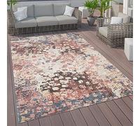 Paco Home Outdoor Rug Terrace Kitchen Rug Vintage Pastel Abstract Pattern, Size:120x170 cm, Colour:Multicoloured 6