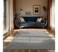 Paco Home Outdoor Rug Waterproof - Easy-Cleaning, UV- & Weather-Resistant Patio & Garden Area Rug for Porch, Kitchen & Hallway, Size:240x340 cm, Colour:Grey