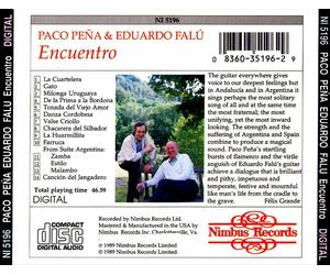 PACO PE¤A - ENCUENTRO NEW CD