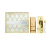 Rabanne 1 Million EDT 100ml, 10ml + Deodorant Spray 150ml Gift Set for Him