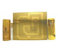 PACO RABANNE 1 MILLION GIFT SET 100ML EDT + 150ML DEODORANT SPRAY + 10ML EDT