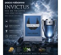 Paco Rabanne Invictus Eau de Toilette 100ml Spray for Men New Sealed Genuine