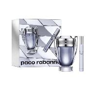 Paco Rabanne Invictus Eau de Toilette Men's Aftershave Gift Set (100ml) with 20ml EDT