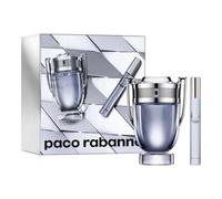 Paco Rabanne Invictus EDT Spray - 100ml + 20ml Travel Size - Invigorating Champion Scent for Modern Men
