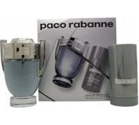 Paco Rabanne Invictus Gift Set 100ml EDT + 75ml Deodorant Stick