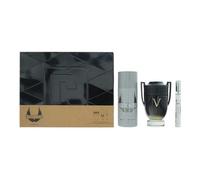 Paco Rabanne Invictus Victory Eau De Parfum 100ml, 10ml + Deodorant Gift Set Him 100ml