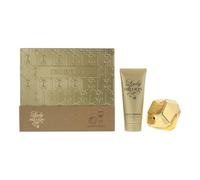 Paco Rabanne Lady Million 2 Piece Gift Set: Eau de Parfum 80ml - Body Lotion 100