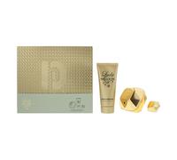 Paco Rabanne Lady Million 80ml Eau de Parfum and 100ml Sensual Body Lotion Set with 5ml Eau de Parfum